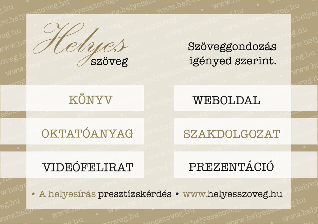 Helyes-szöveg-szöveggondozás-korrektúra-szolgáltatások